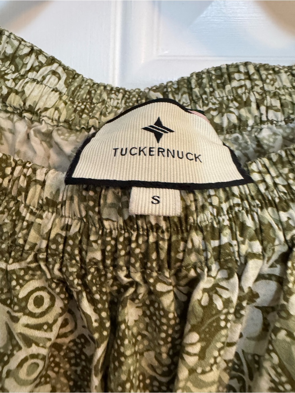 Tuckernuck Olive Green Paisley Maxi Dress - Picture 2 of 5